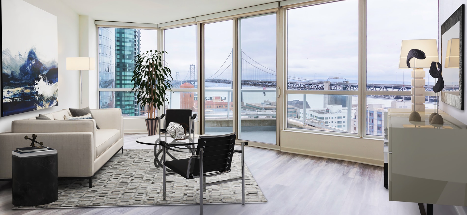 388 Beale Living Room