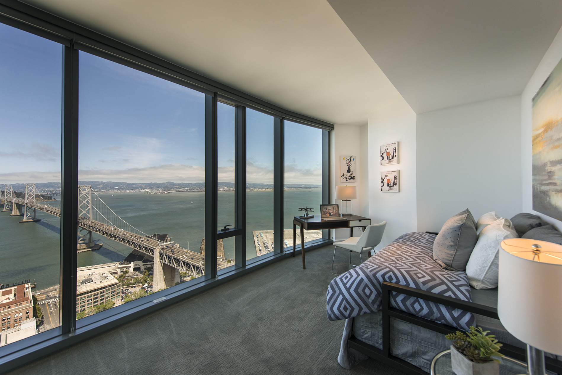 399 Fremont Penthouse Bedroom