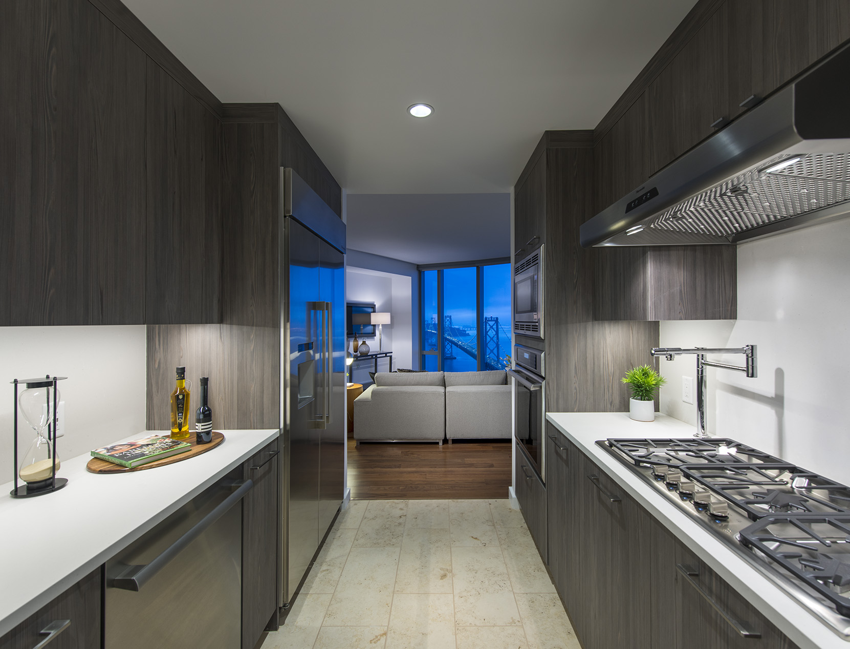 399 Fremont Penthous Kitchen