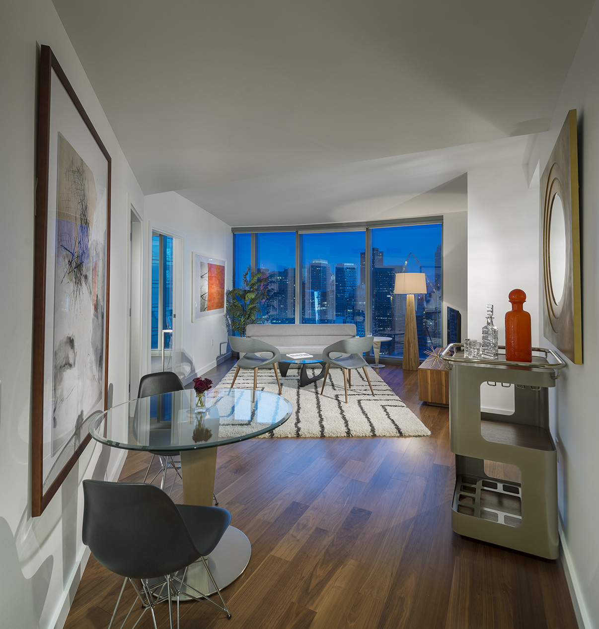 399 Fremont Living Room