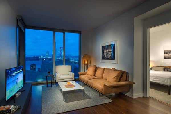 View of 399 Fremont Penthouses and Apartments in Rincon Hill