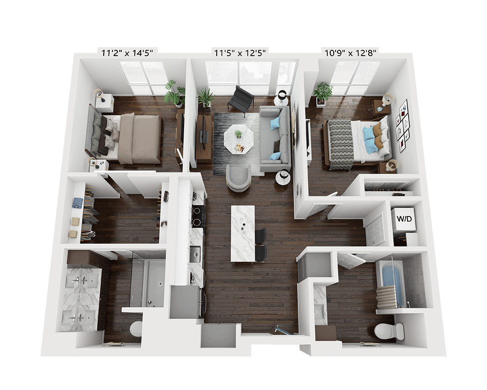 Two Bedroom B2E-MMR