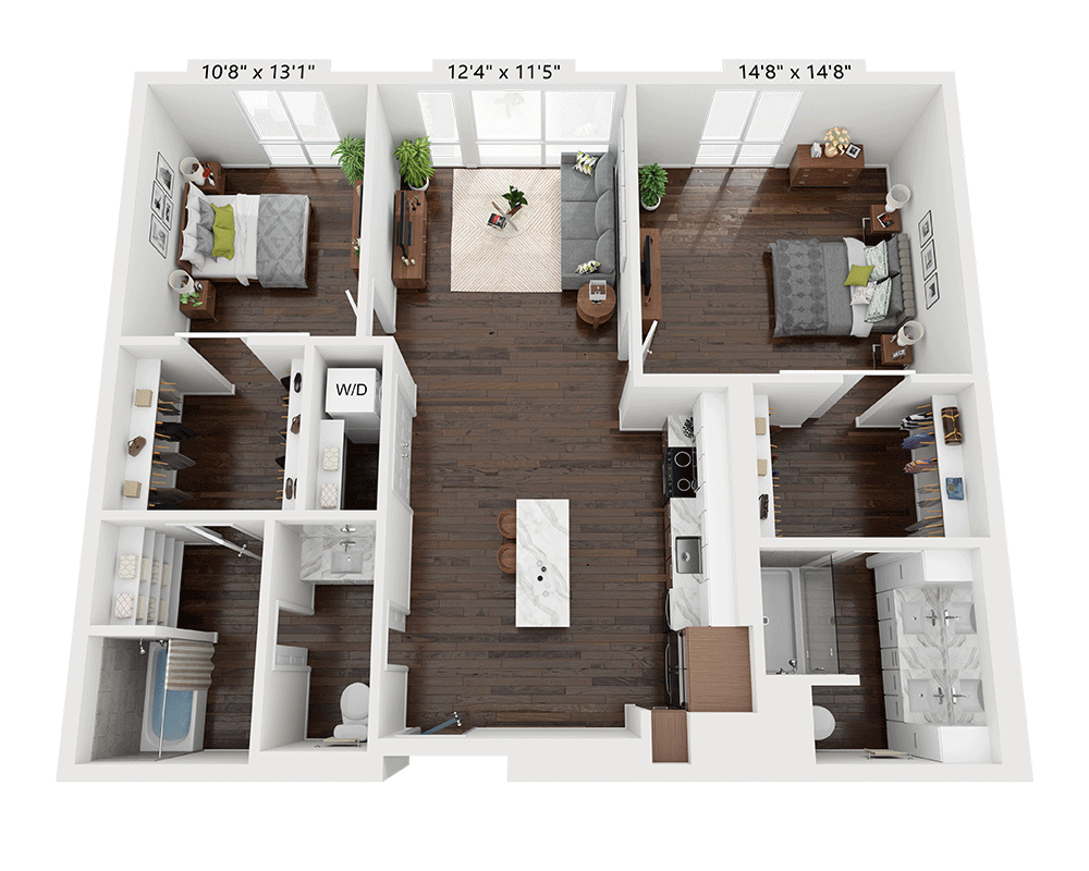 Two Bedroom B2J