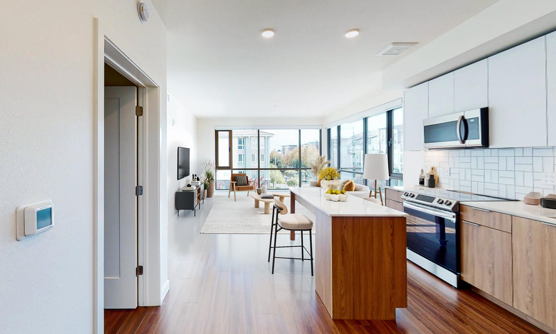 5421 Dublin Station staged kitchen