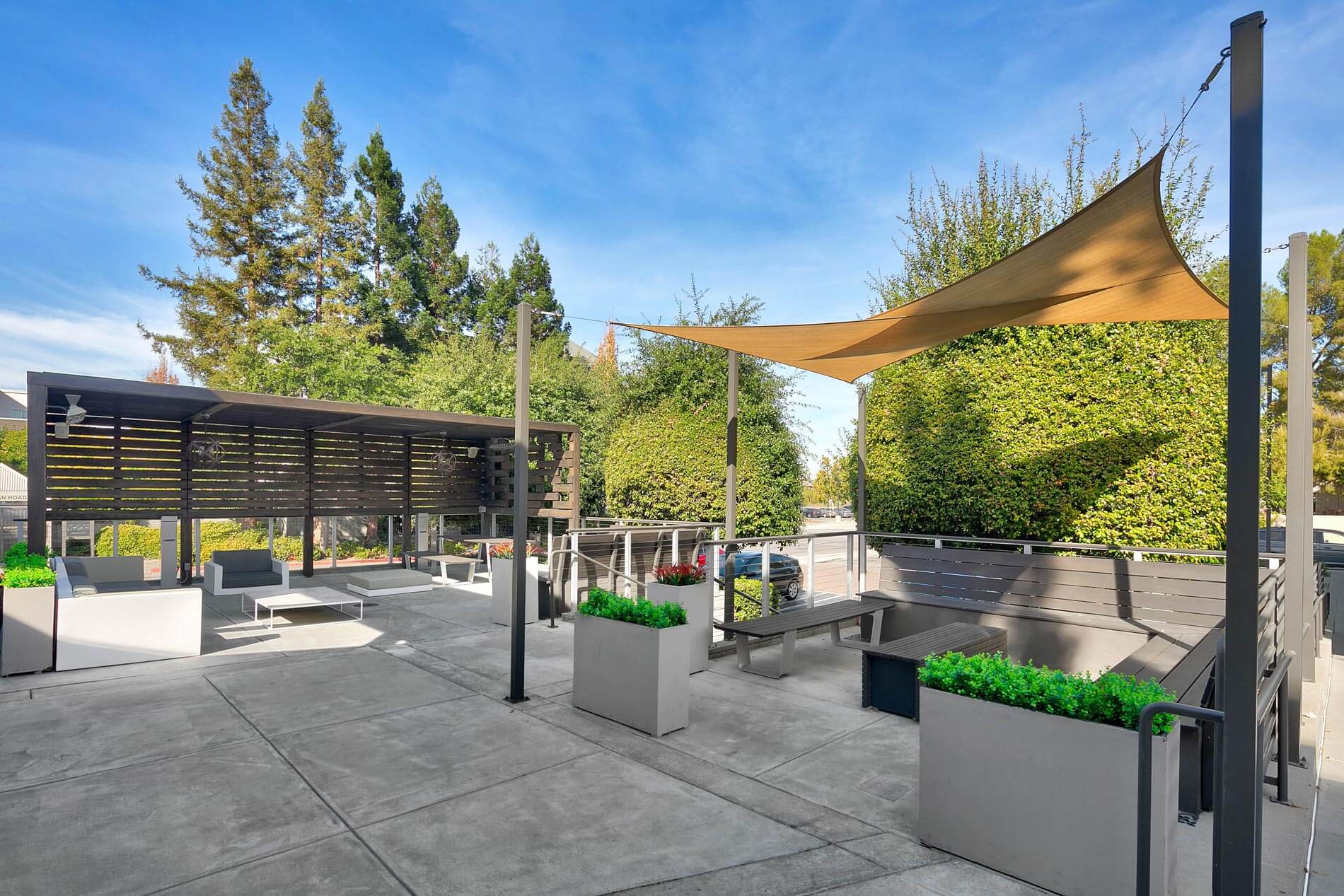 Almaden Lake Village Front Patio