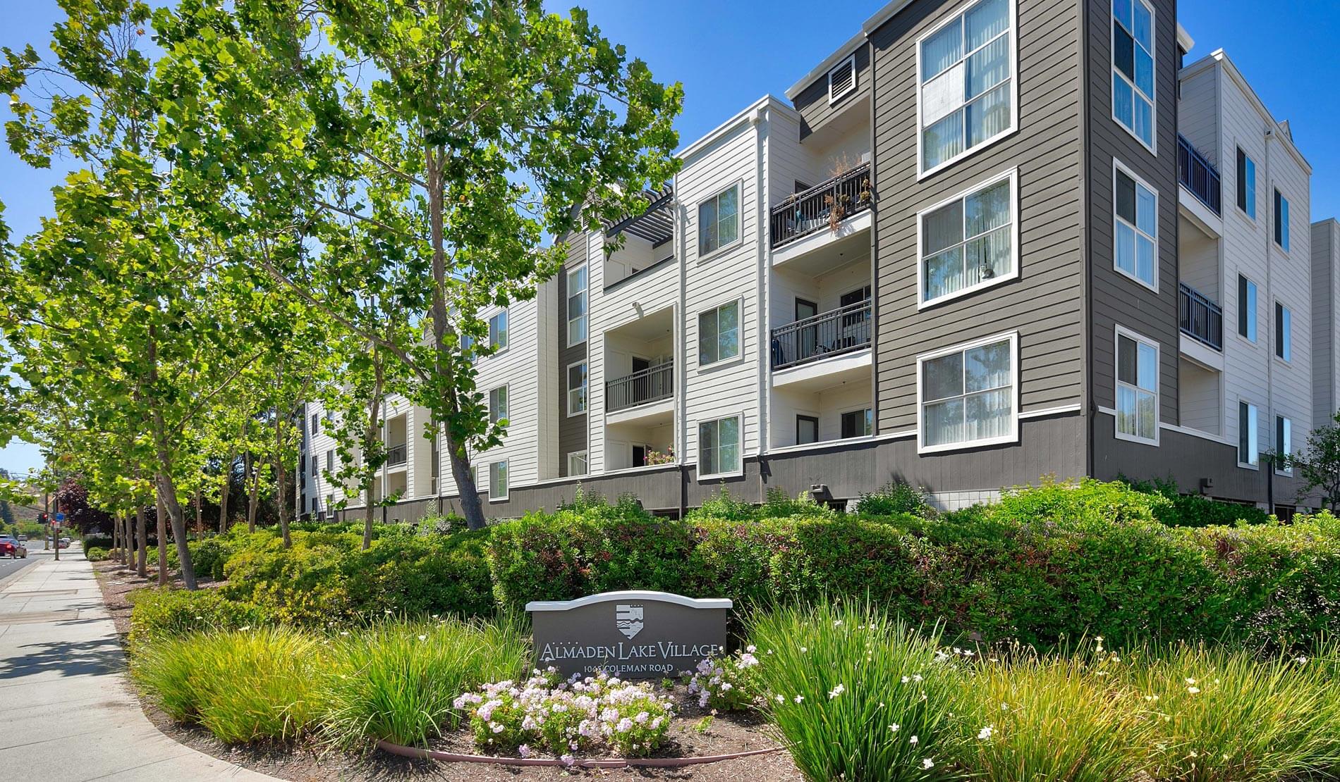 Almaden Lake village building exterior