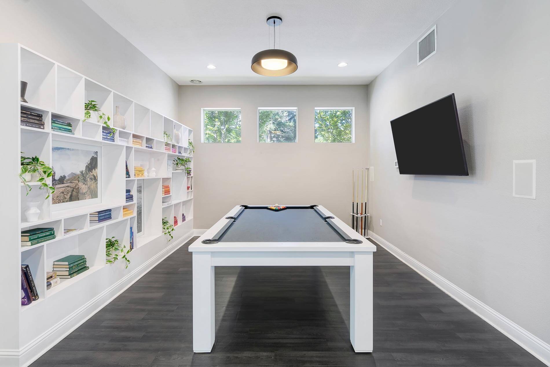 Almaden Lake village game room