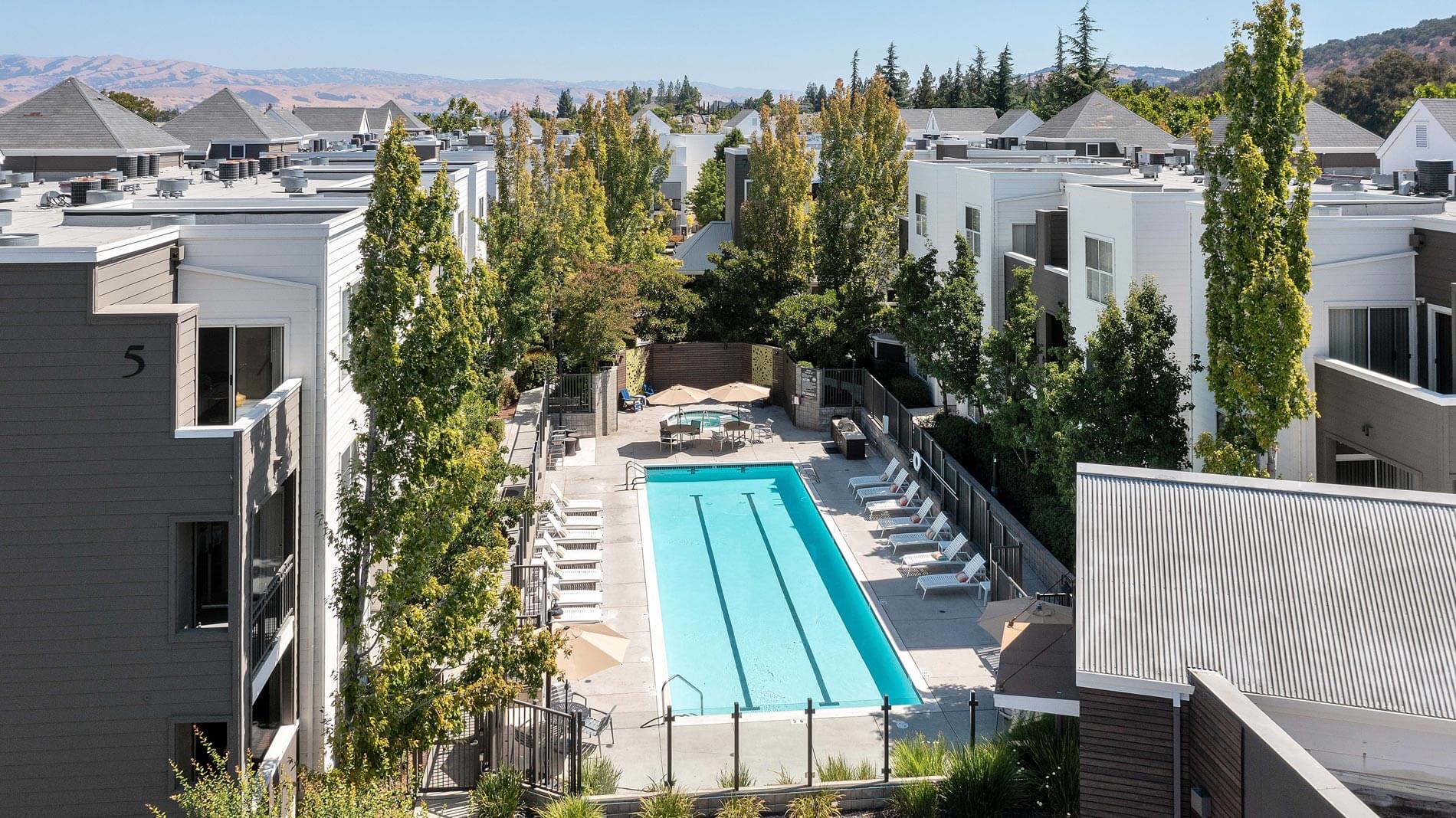 Almaden Lake village pool