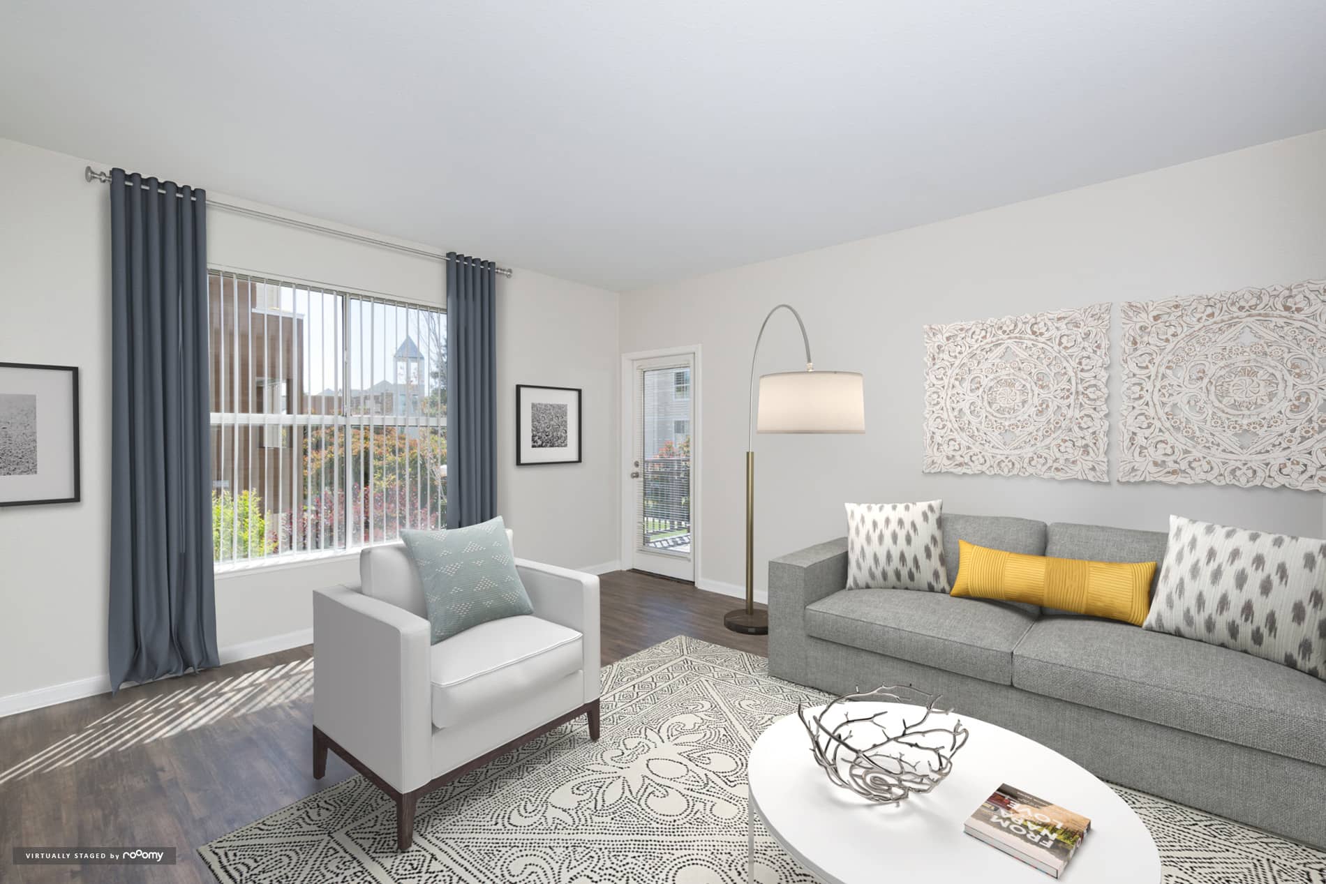 Almaden Lake Village Apartment virtually staged by RooOmy
