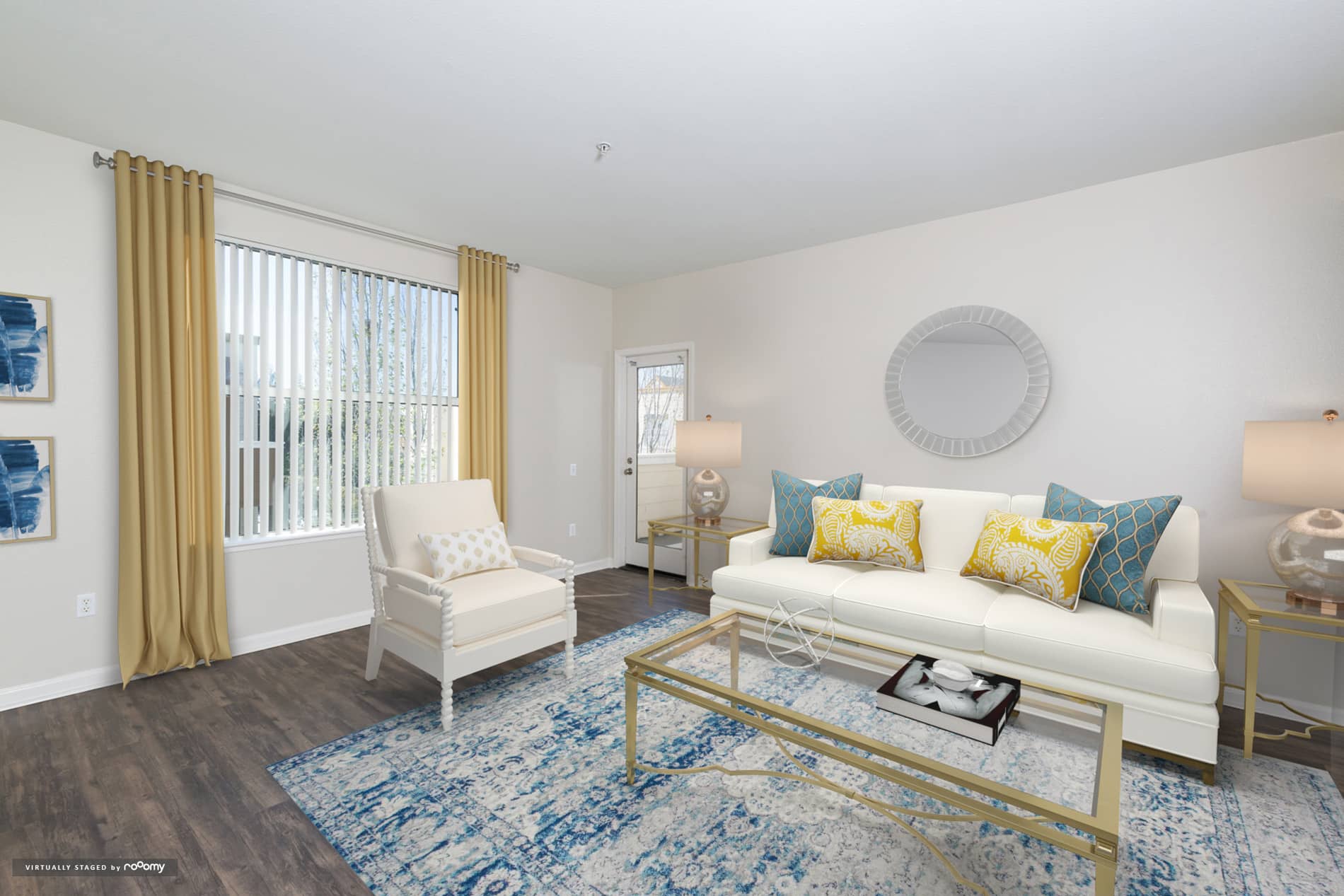 Almaden Lake Village Apartment virtually staged by RooOmy