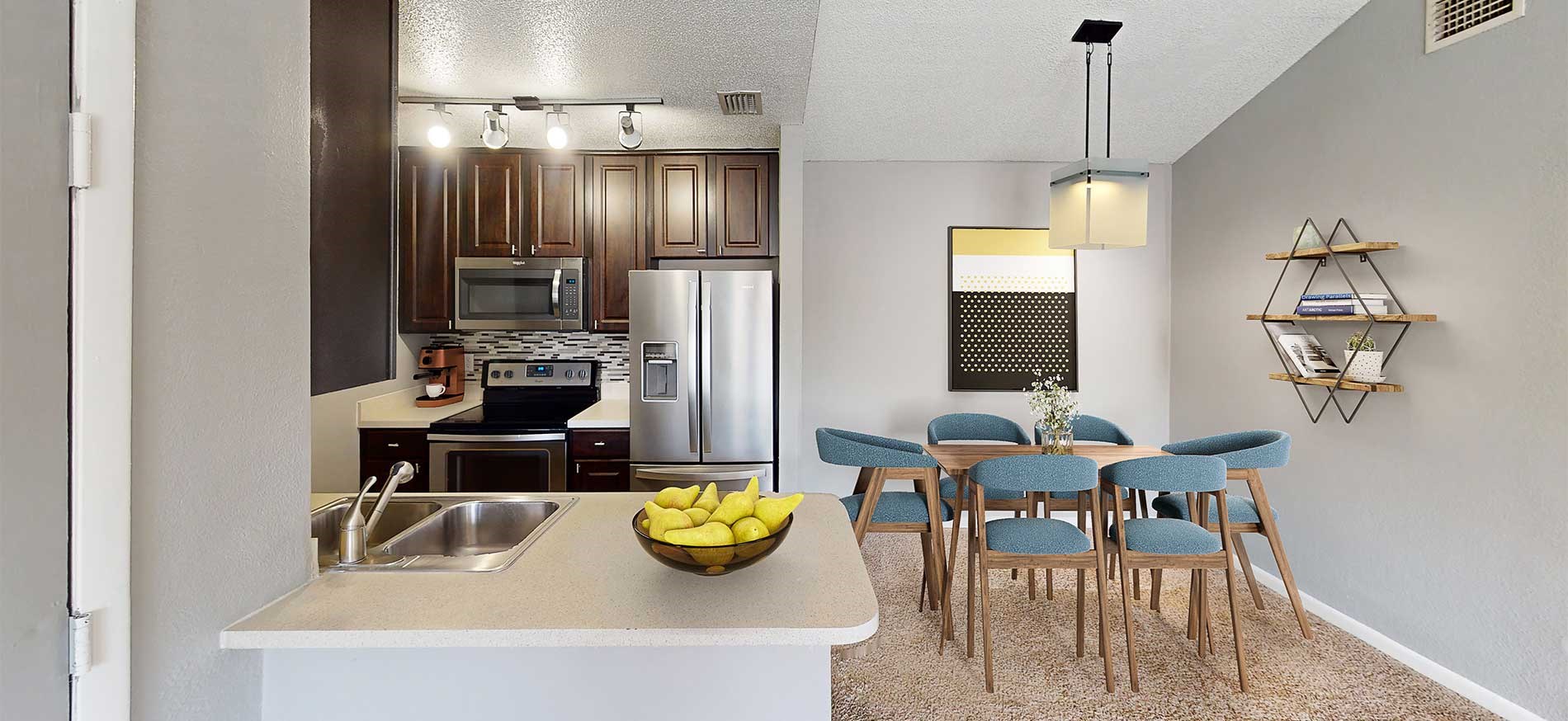 Altamira Place apartment kitchen