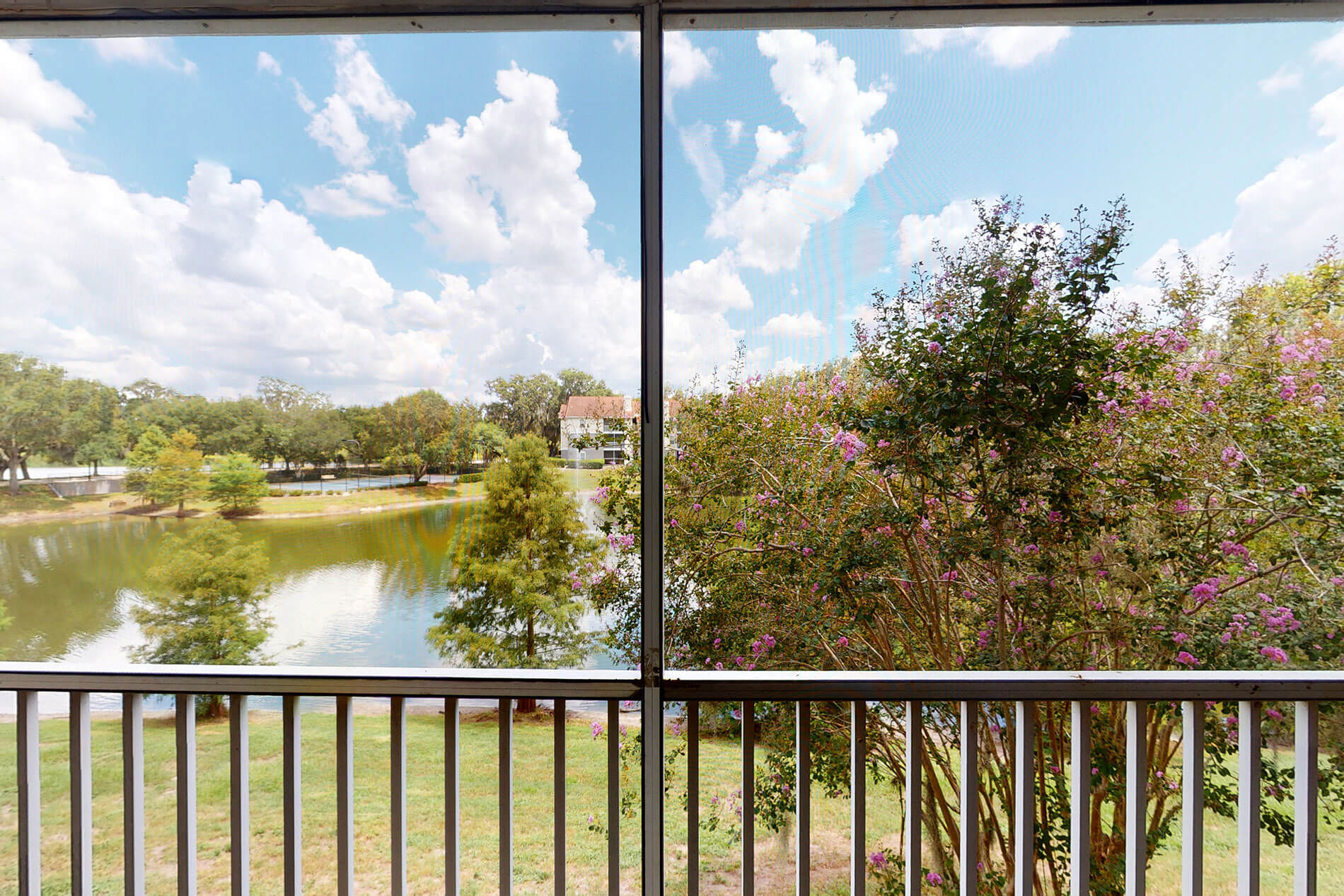 Altamira Place apartment patio view