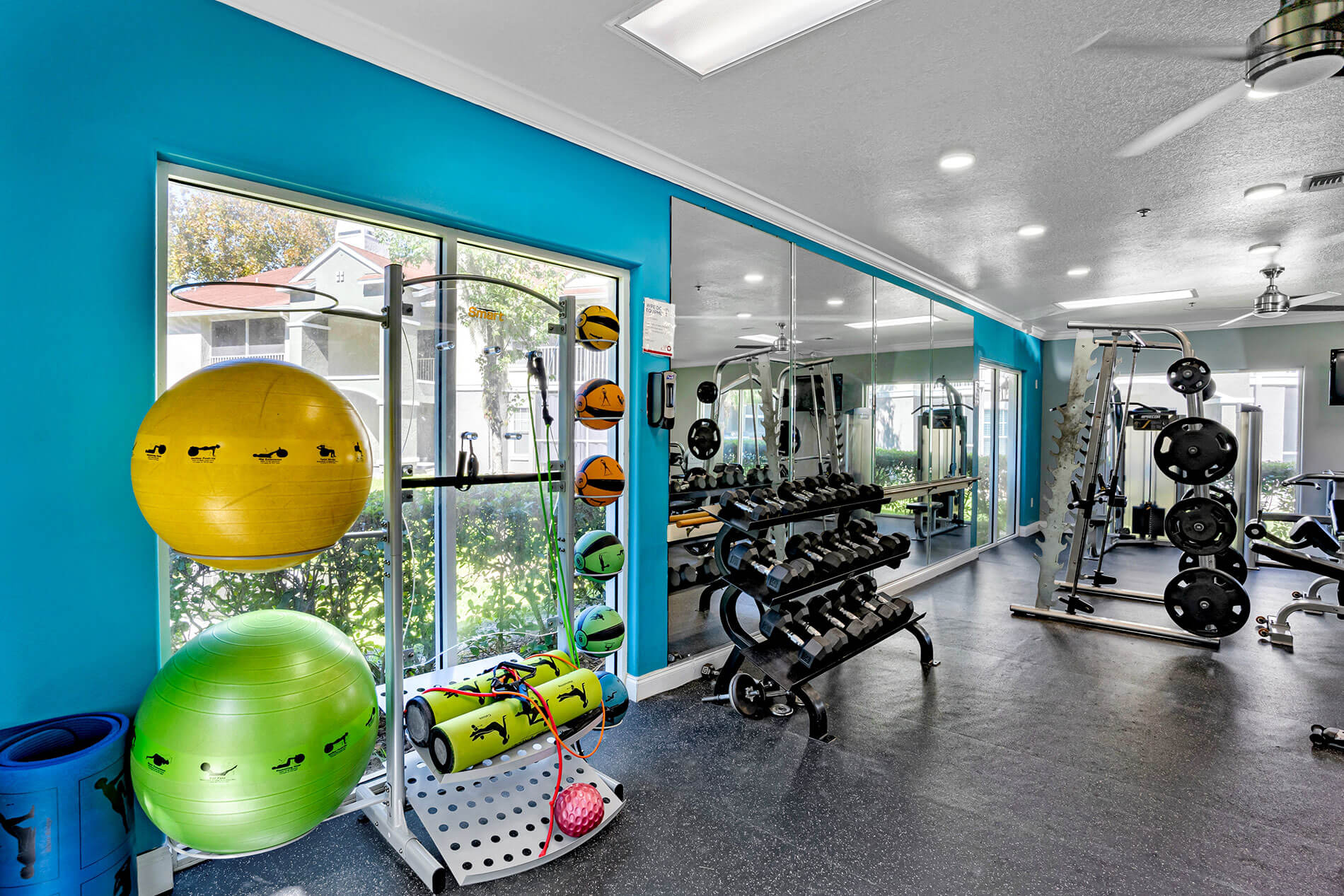 Altamira Place community fitness center