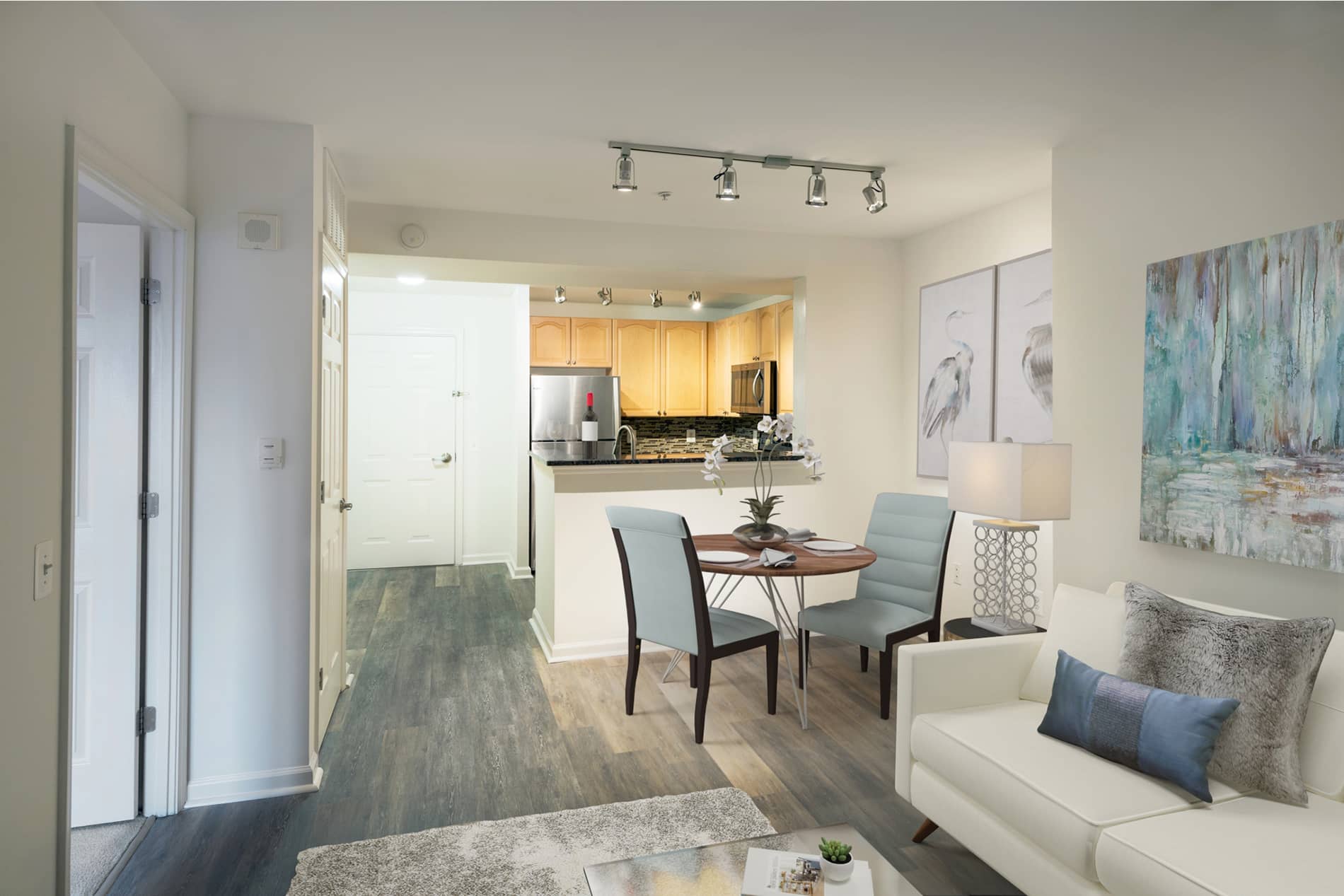 Andover House living room staged by RooOmy