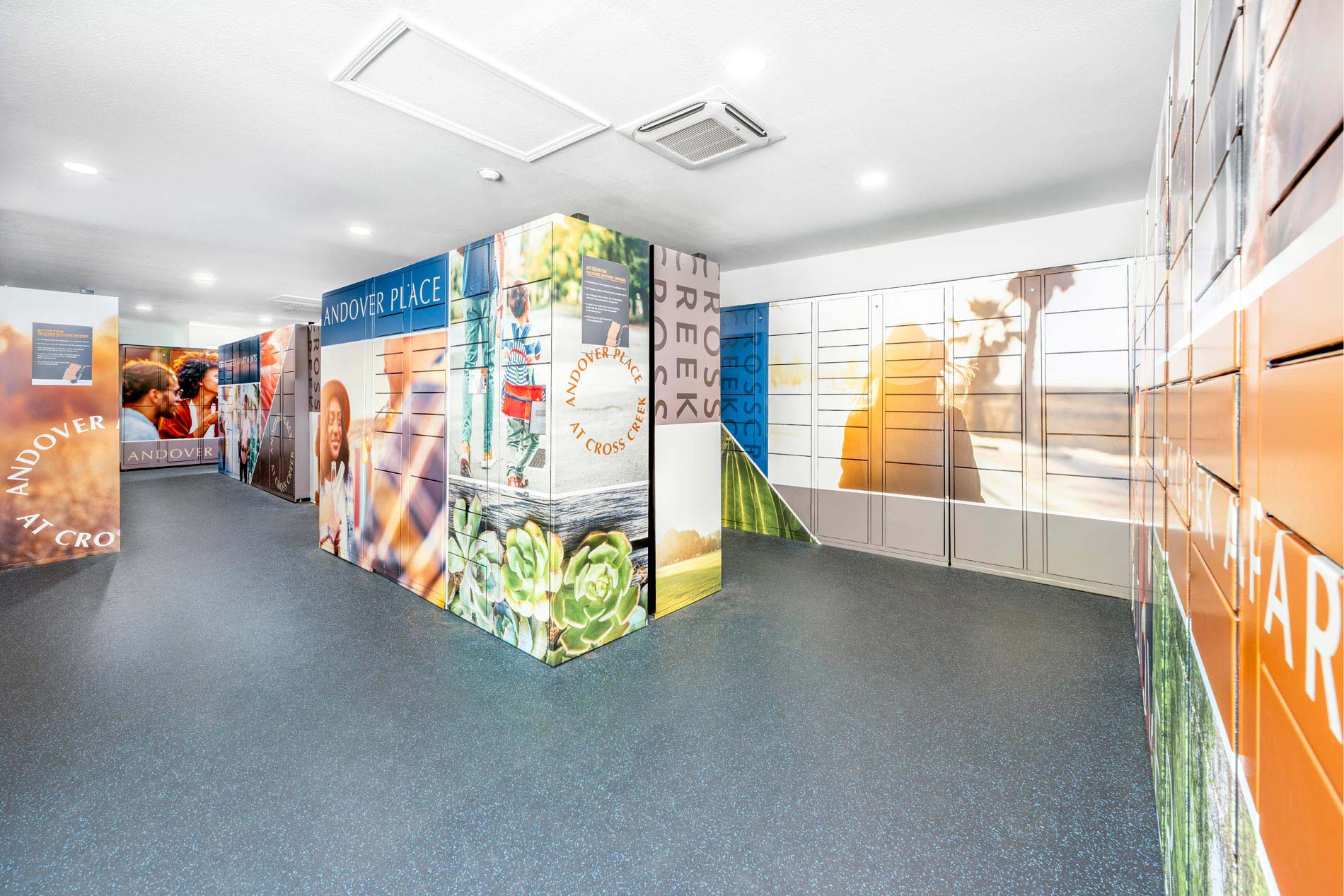 Andover Place package lockers