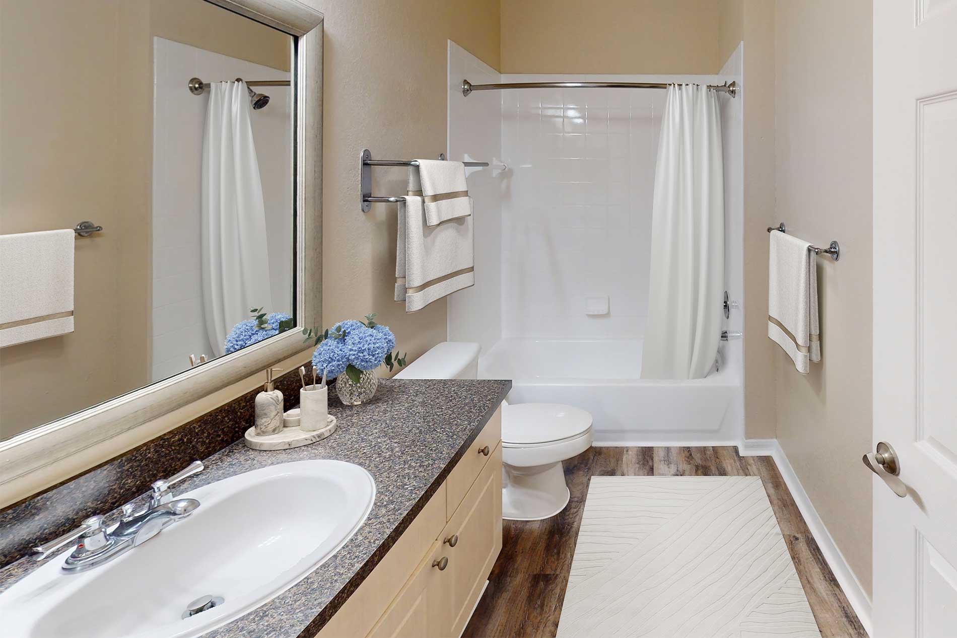 Andover Place apartment bathroom