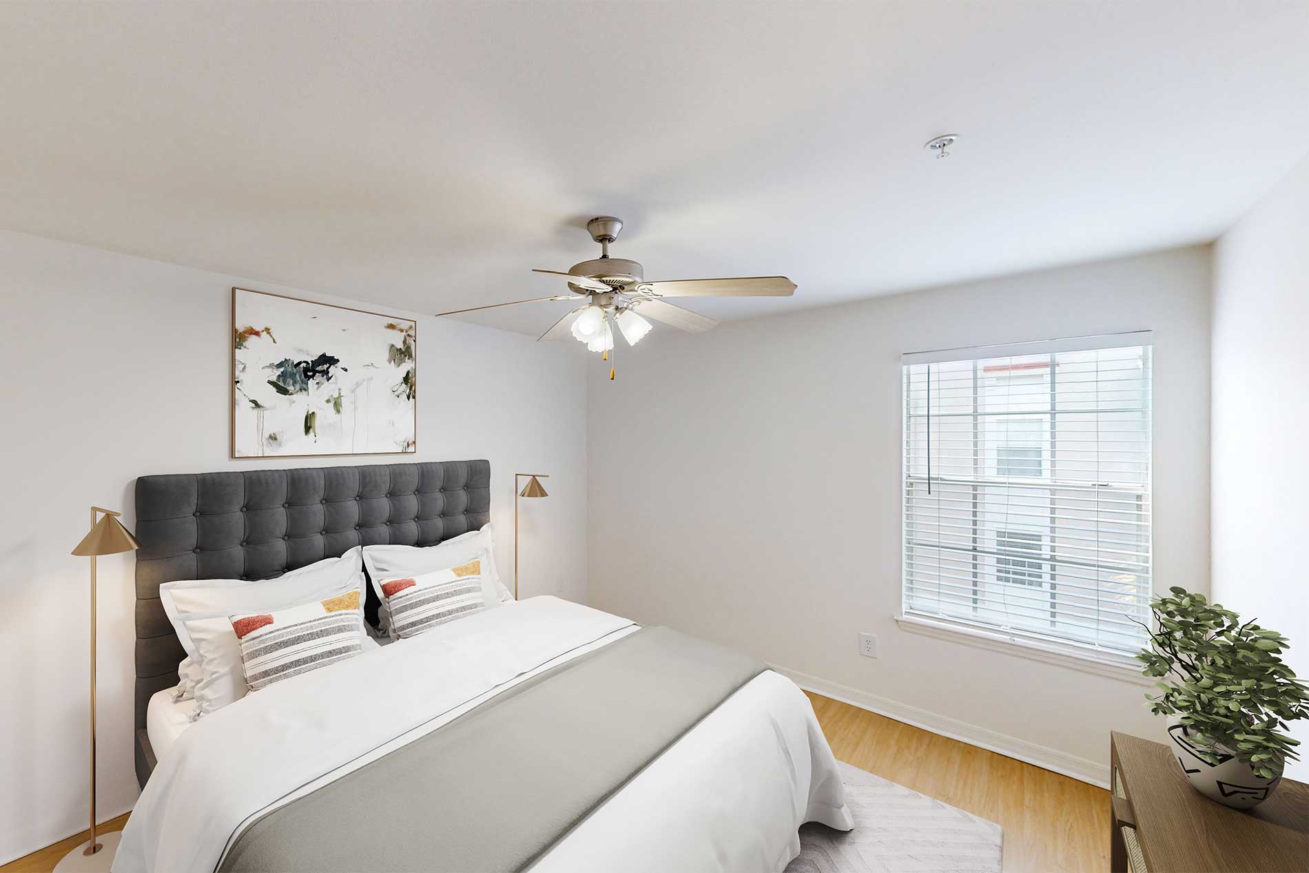 Arbors at Lee Vista apartment bedroom