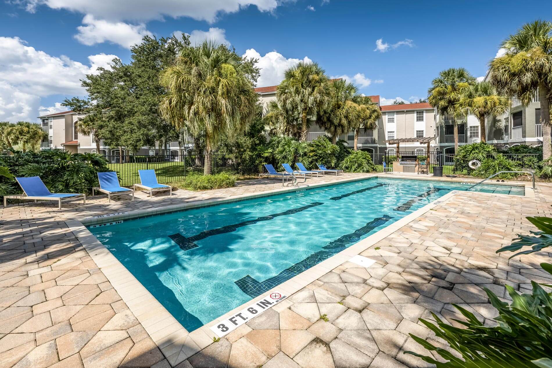 Arbors at Lee Vista Apartments Pool