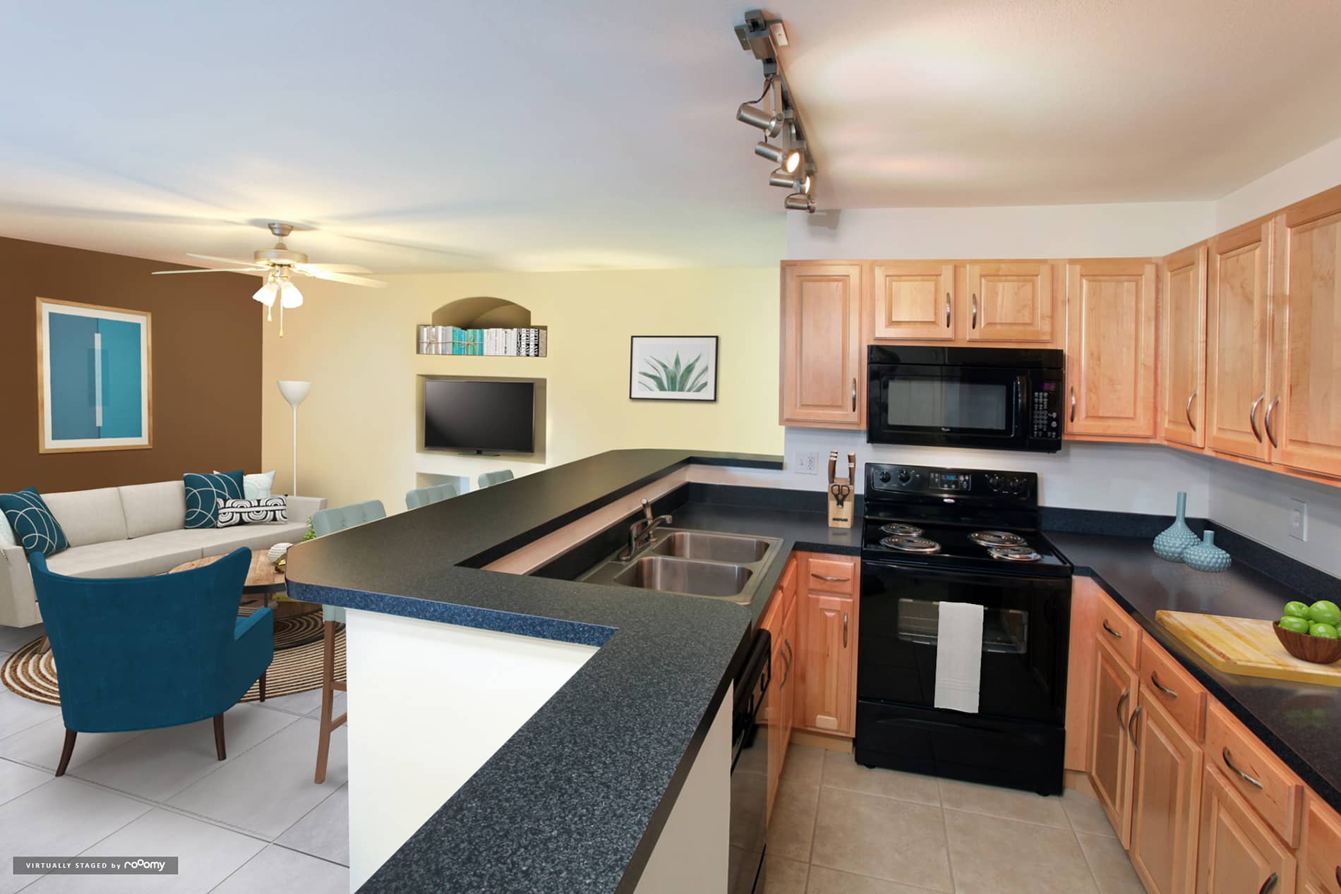Arbors at Lee Vista Apartments Kitchen