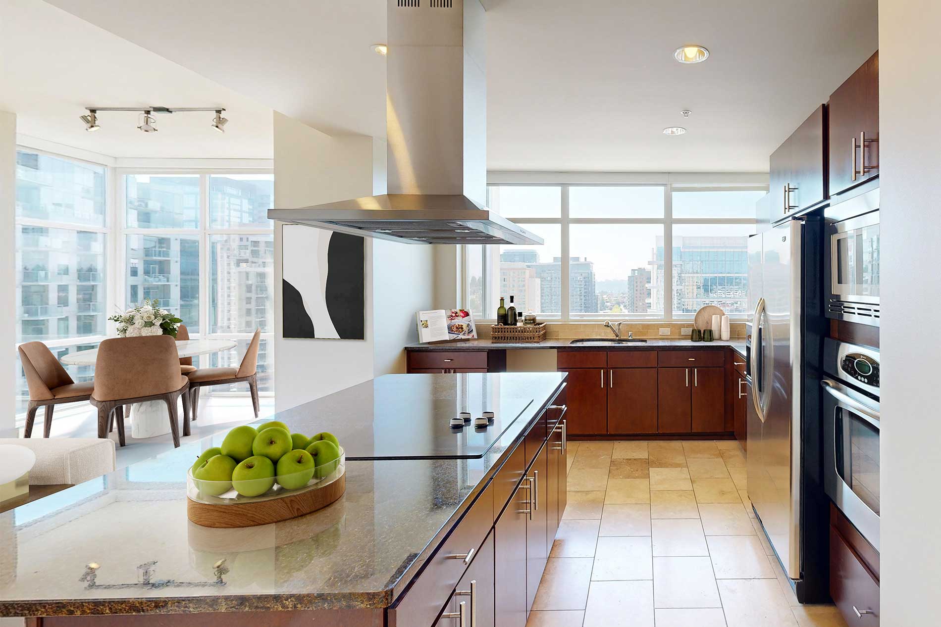 Ashton Bellevue apartment kitchen