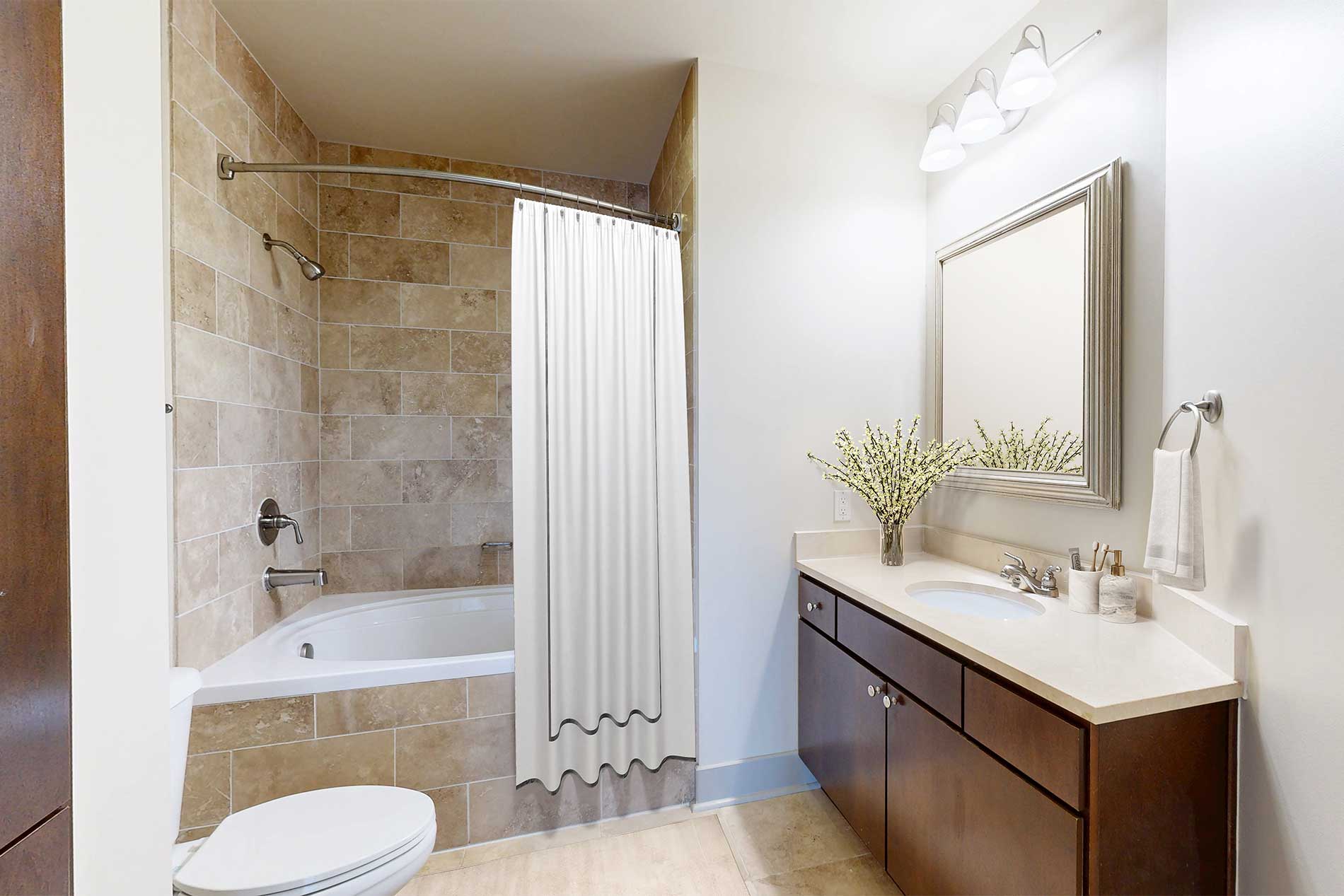 Ashton Bellevue apartment bathroom