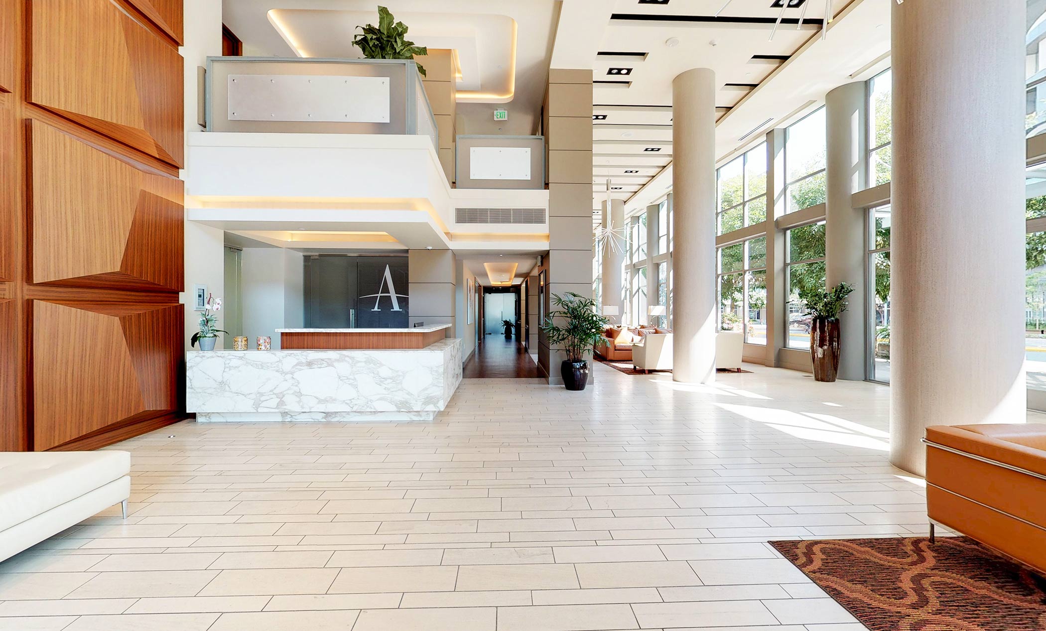 Ashton Bellevue apartments lobby