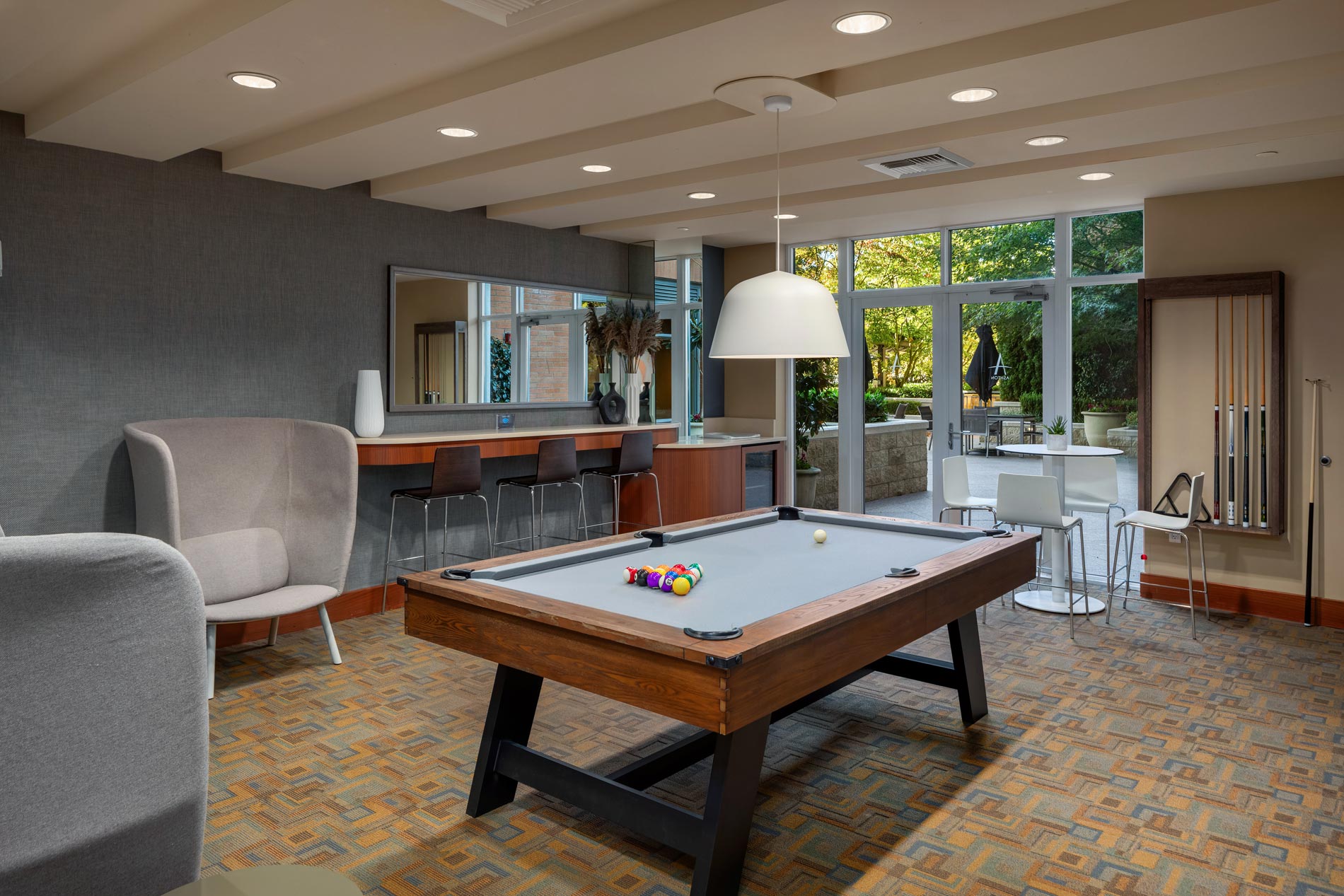 Ashton Bellevue billiards room