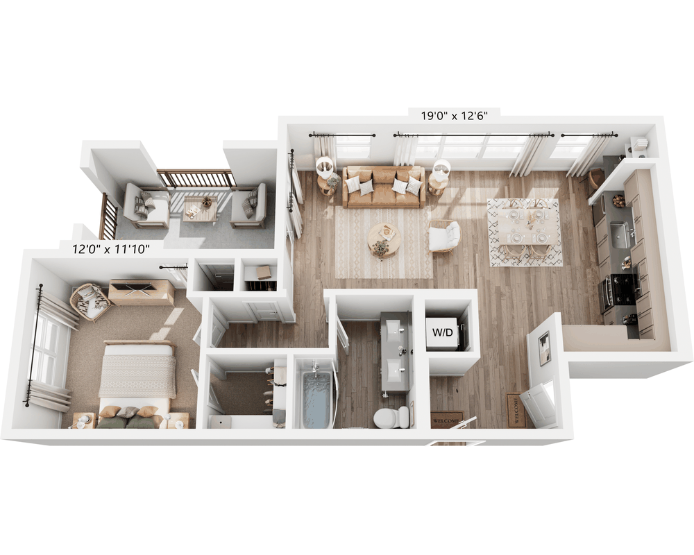 One Bedroom - A1C