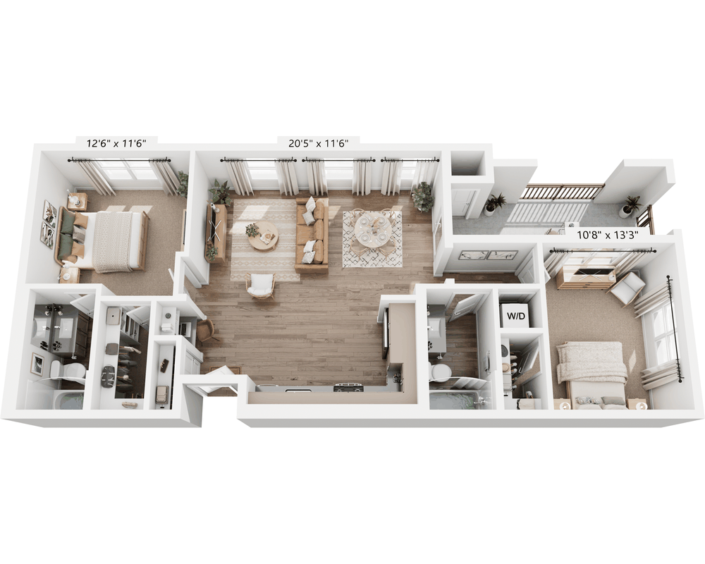 Two Bedroom - B2A