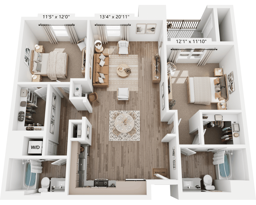Two Bedroom - B2C
