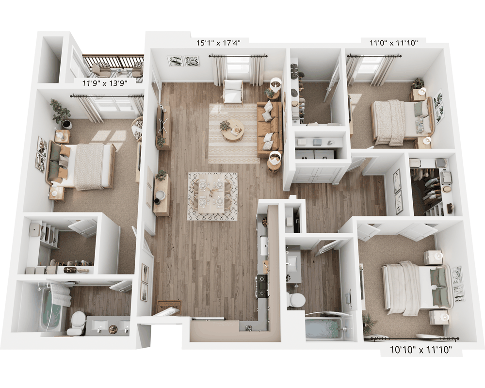 Three Bedroom C2