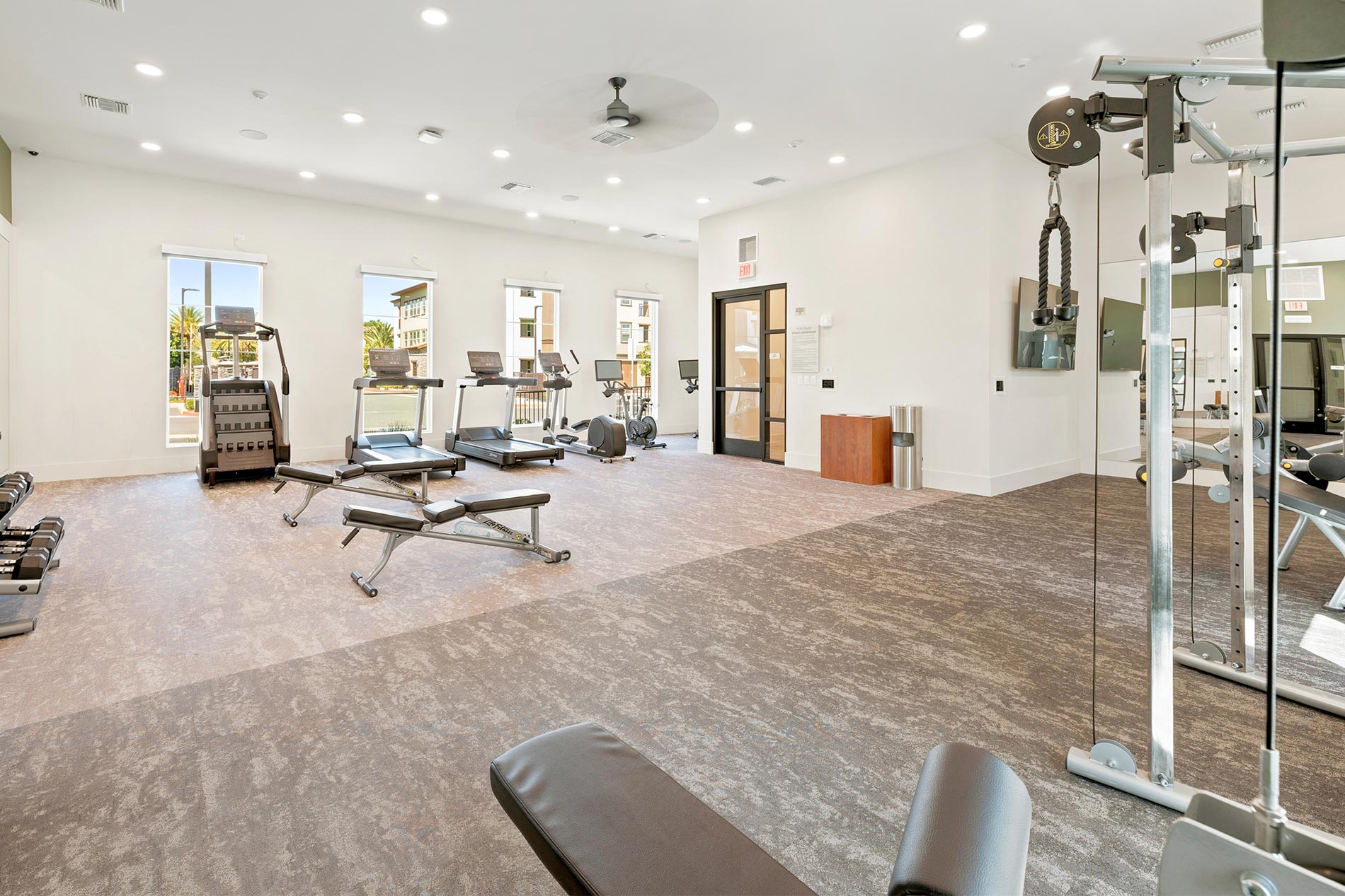 Menifee apartments with a fitness center
