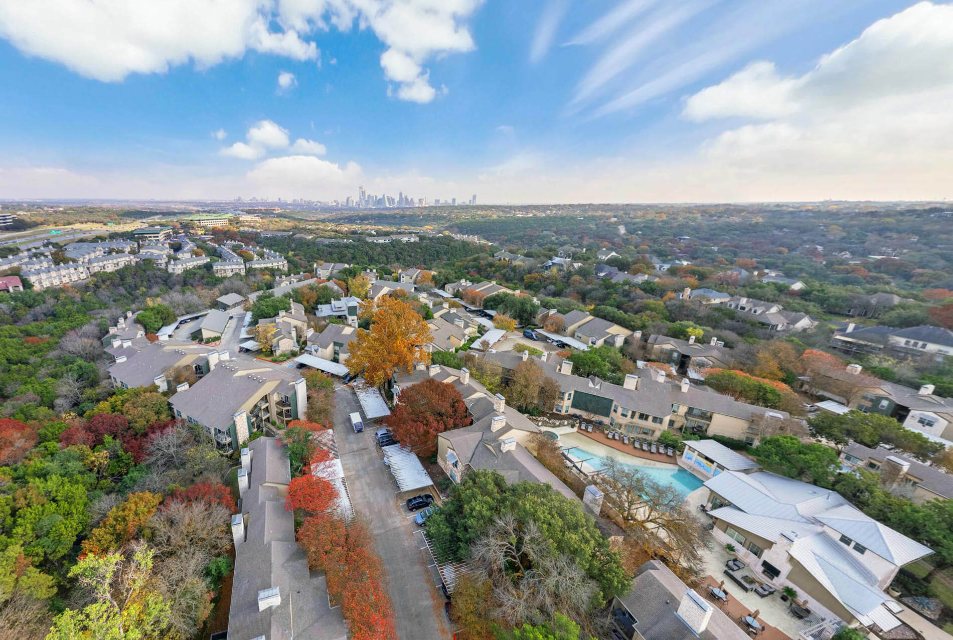 Barton Creek Landing drone image