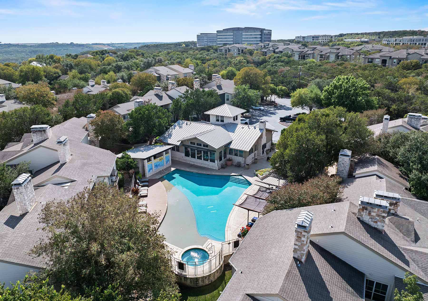 Barton Creek drone pool