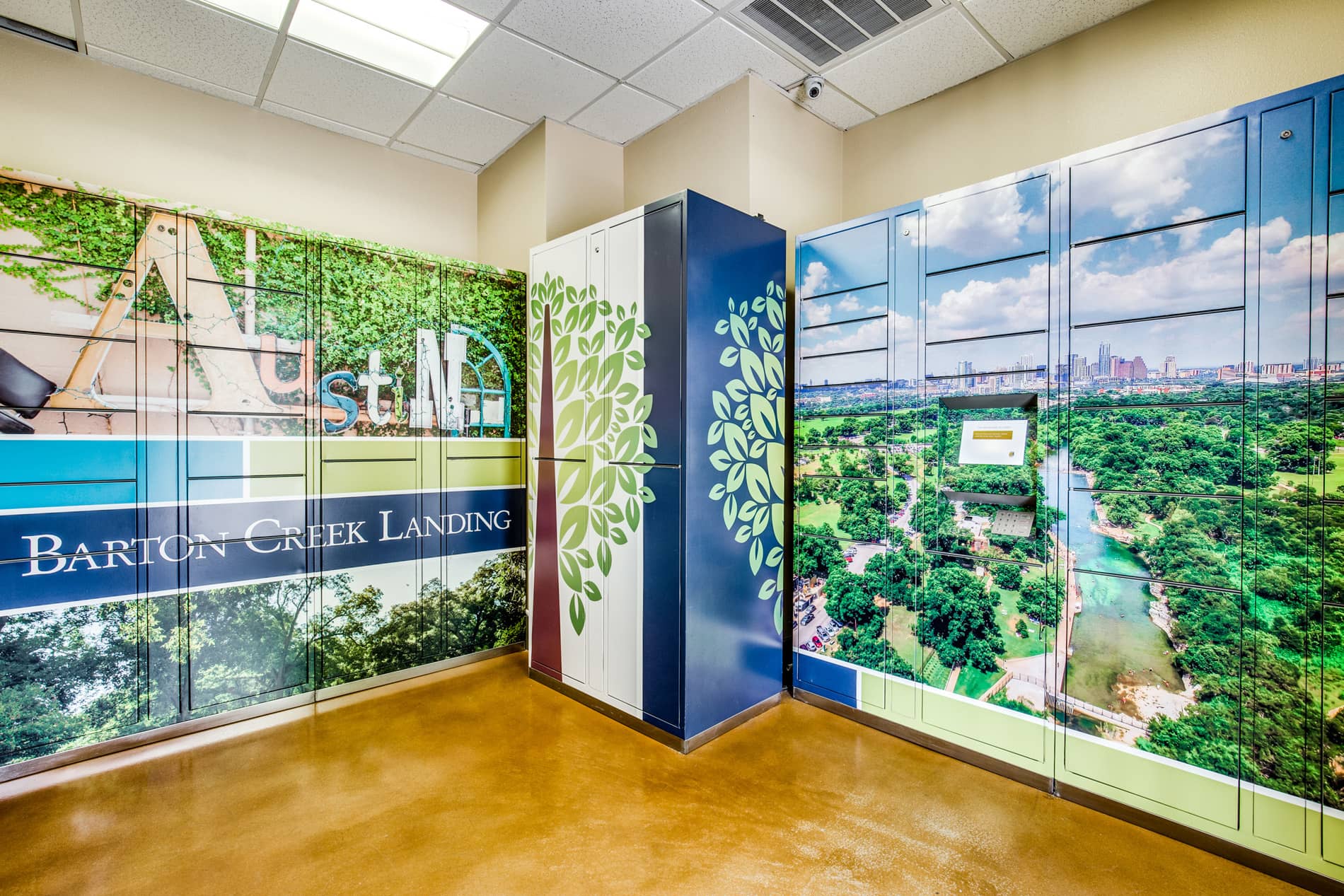 Barton Creek Landing Package Lockers