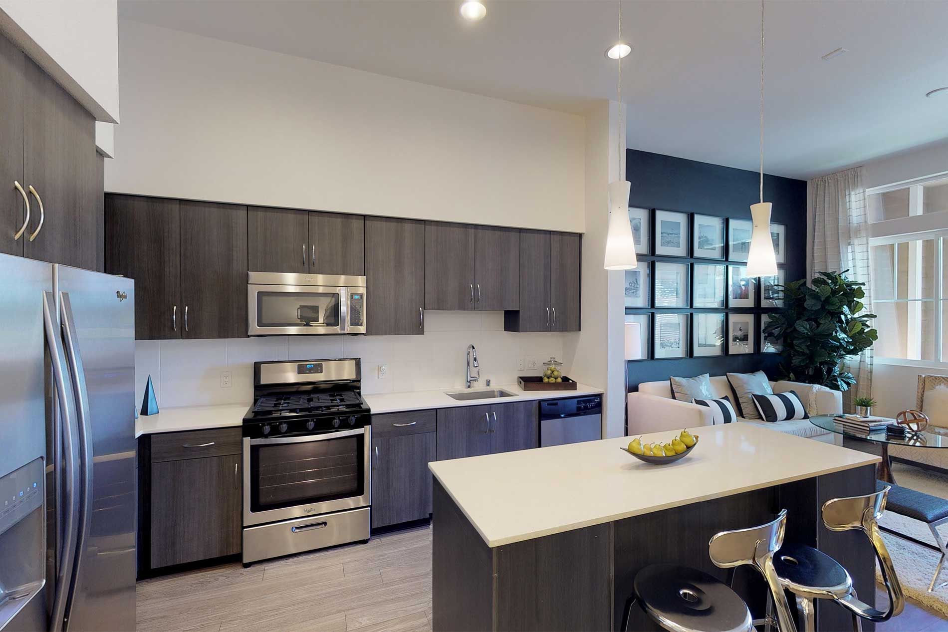 Beach & Ocean apartment kitchen