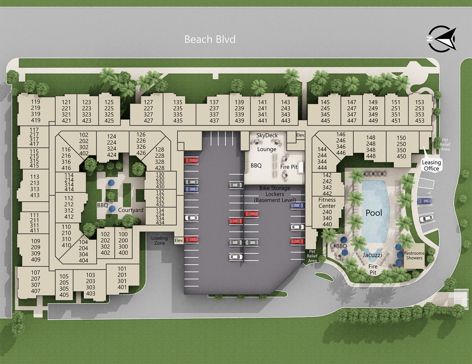 Apartments and Pricing for Beach & Ocean Orange County