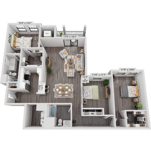 Floor Plans and Pricing for Bradlee Danvers | Danvers