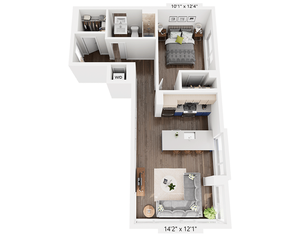 One Bedroom A1AA