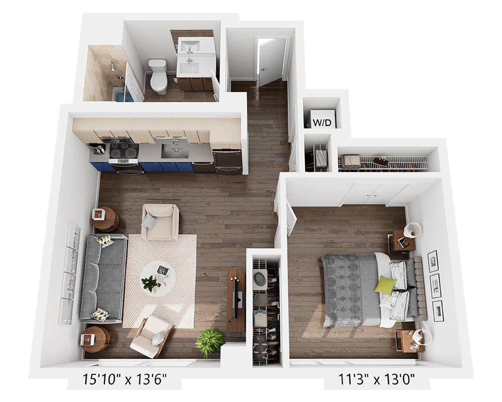 One Bedroom A1H