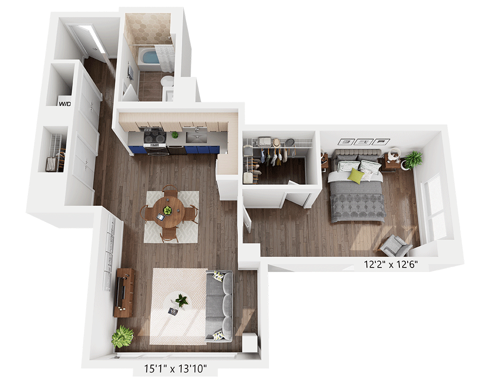 One Bedroom A1HH