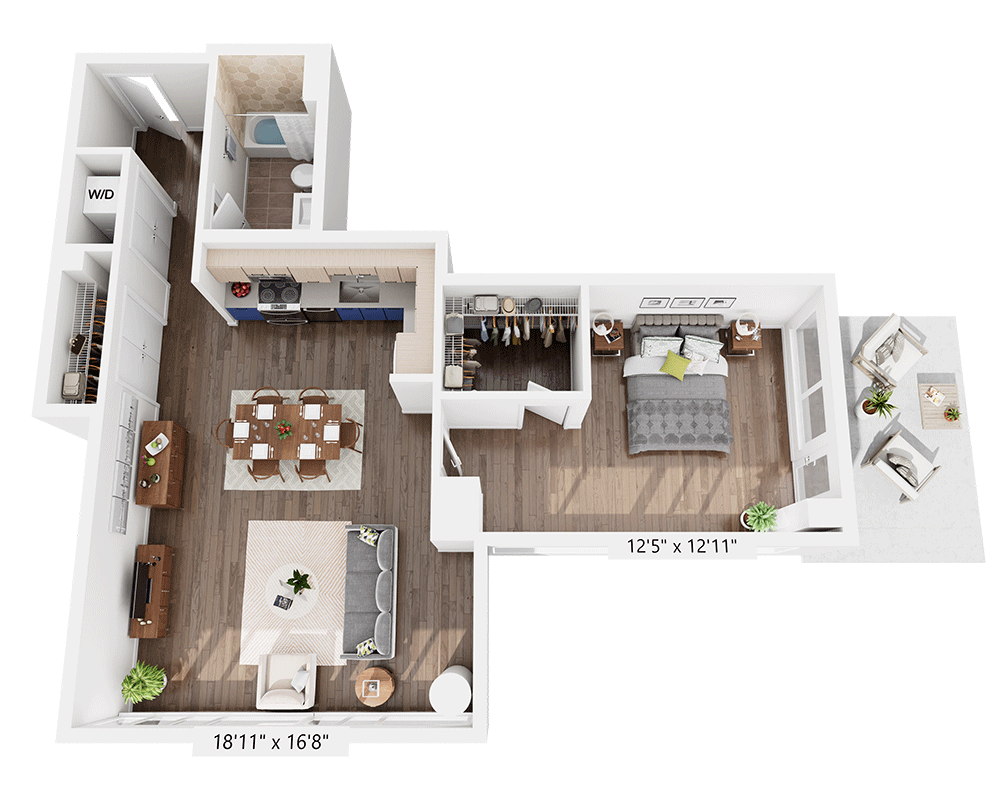 One Bedroom A1JJ