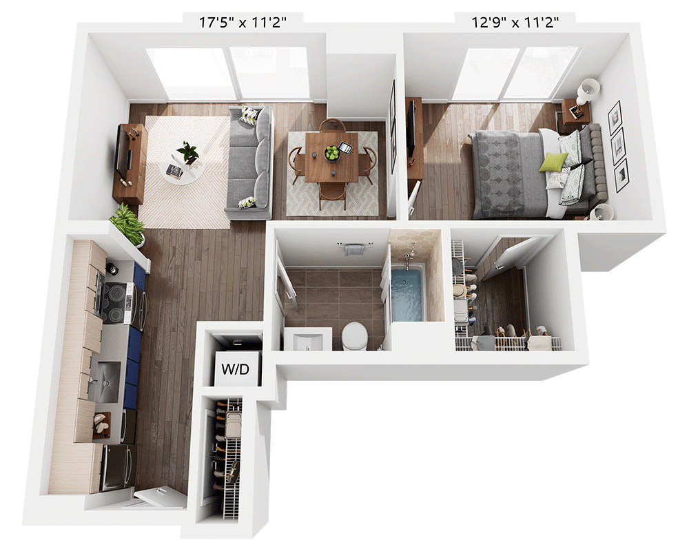 One Bedroom A1K