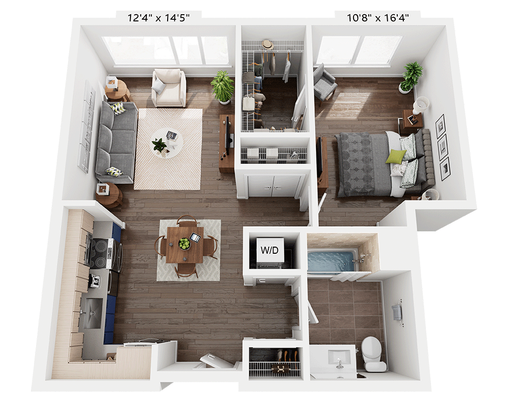 One Bedroom A1Z