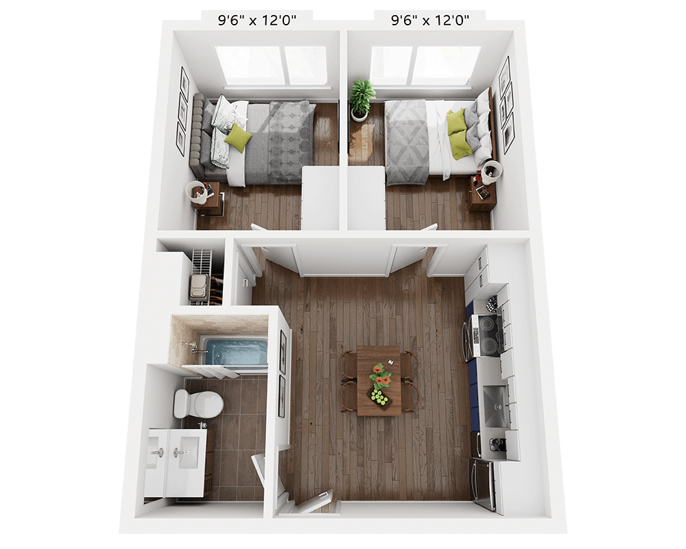 Two Bedroom B1G
