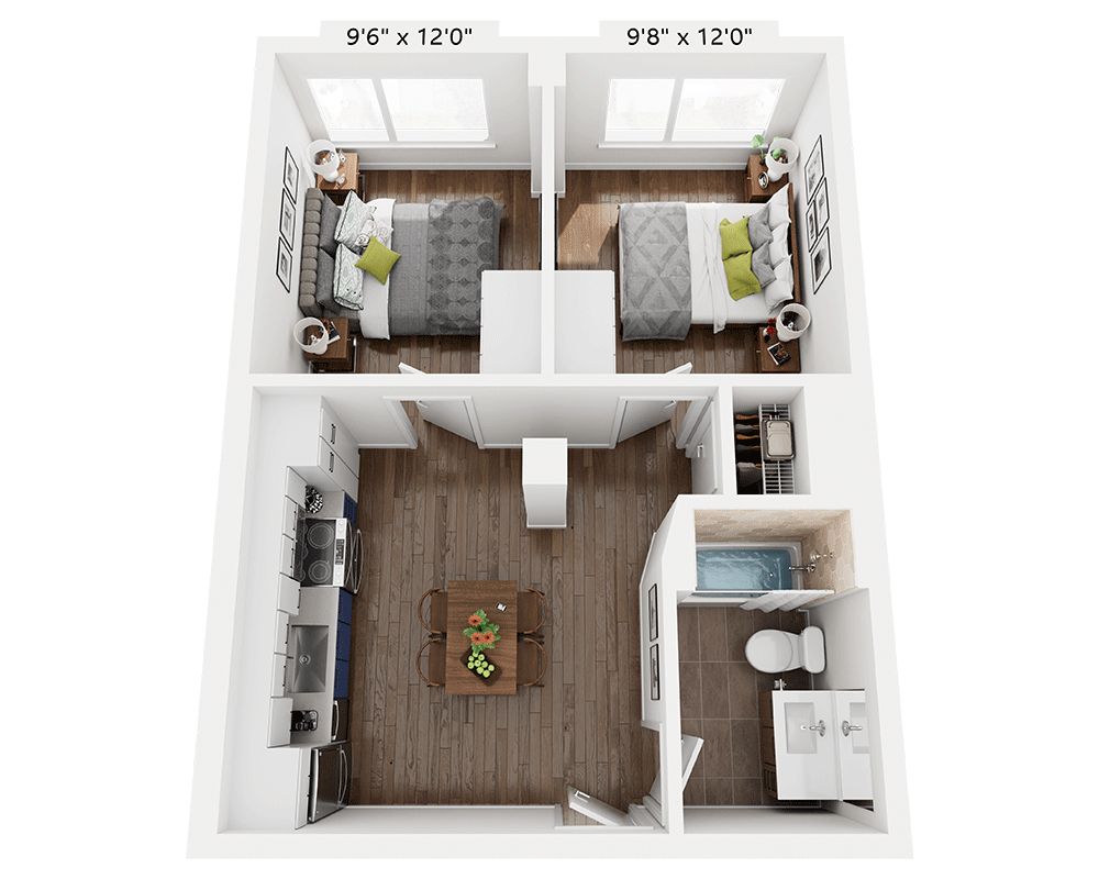 Two Bedroom B1H