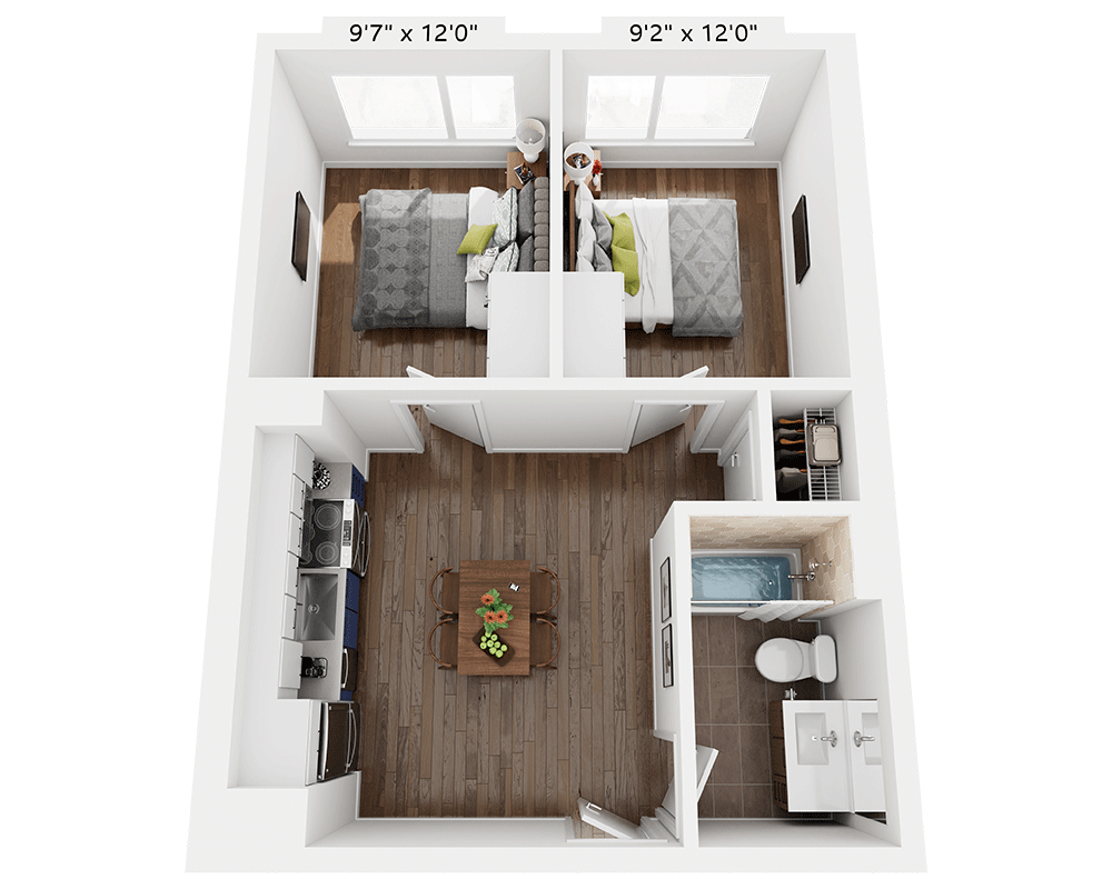 Two Bedroom B1I