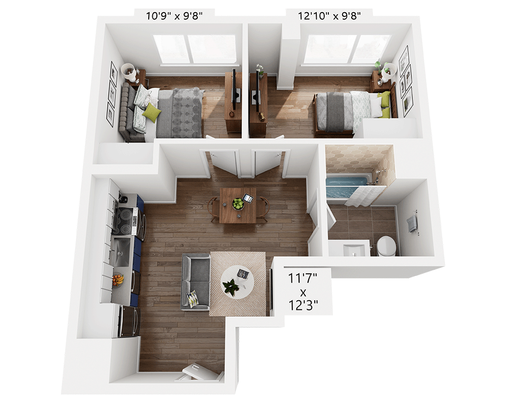 Two Bedroom B1L