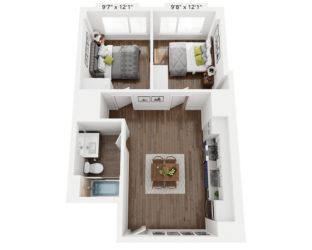 Two Bedroom B1O