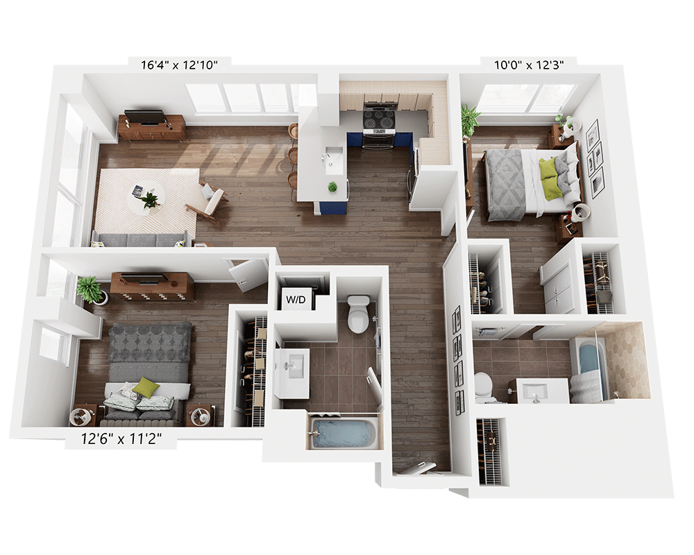 Two Bedroom B2C